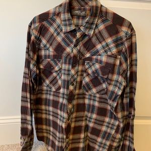 Flannel button down